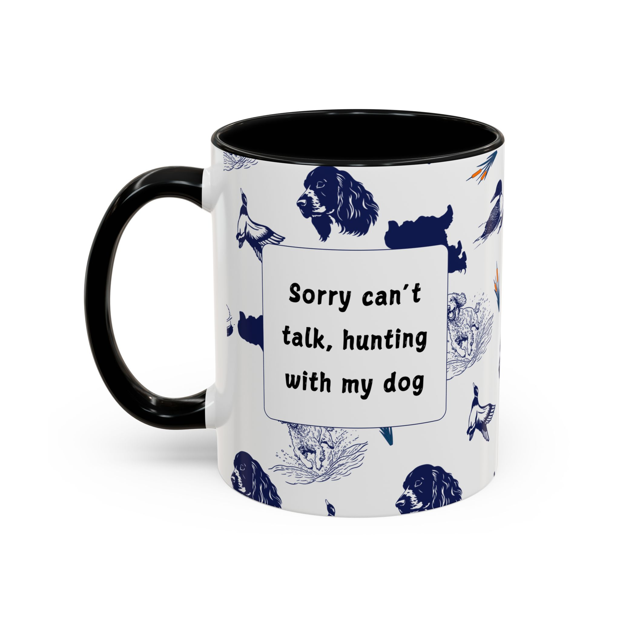 Sorry Can't Talk Coffee Mug | Funny Dog Lover Coffee Mug (11, 15oz) - Image 3