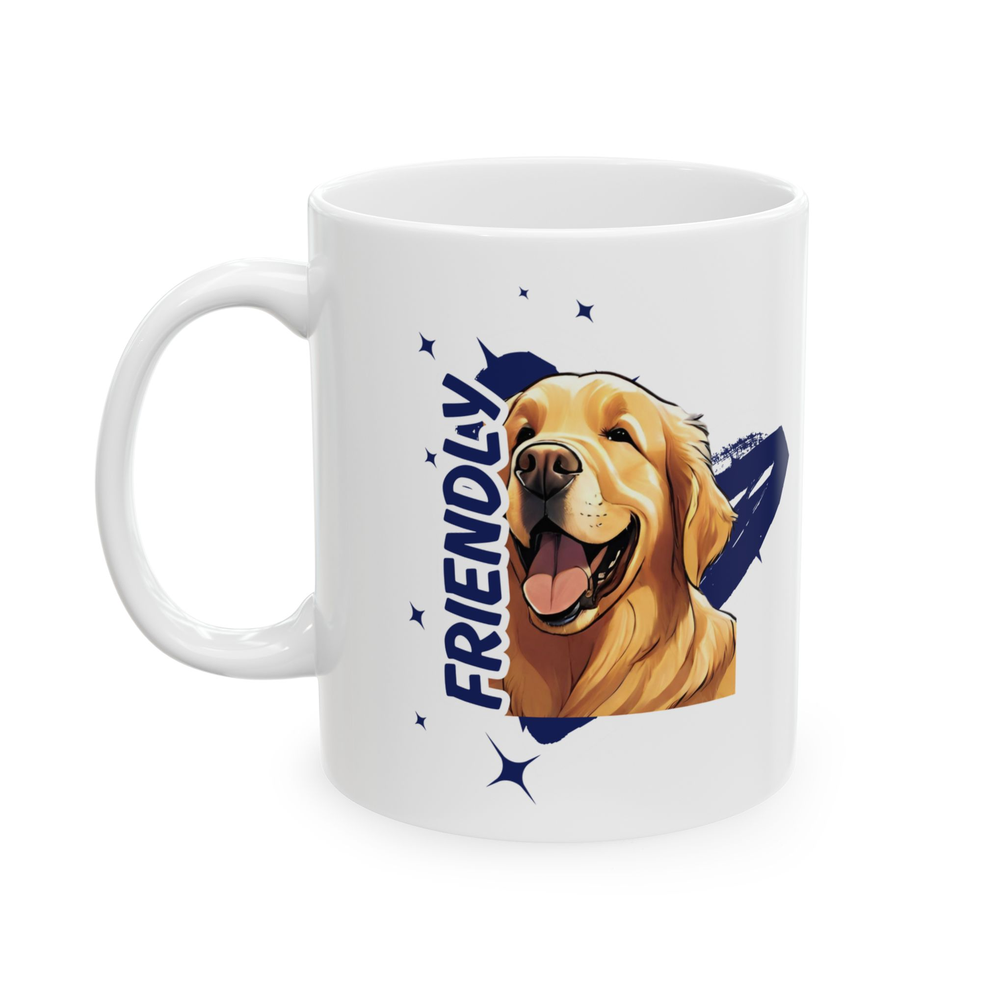 Golden Retriever Coffee Mug, (11oz, 15oz)