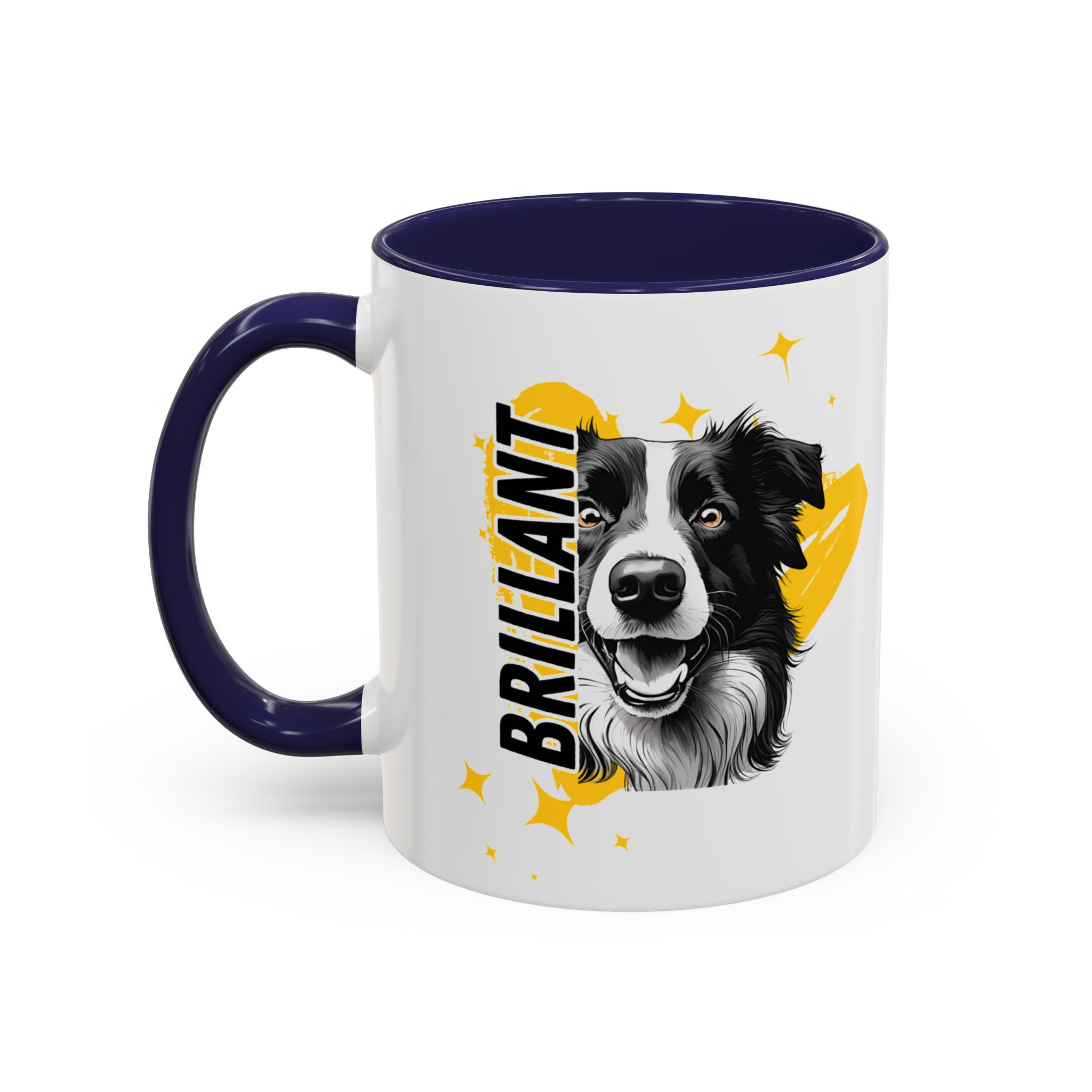 Brilliant Like a Border Collie Mug (11, 15oz) - Image 7
