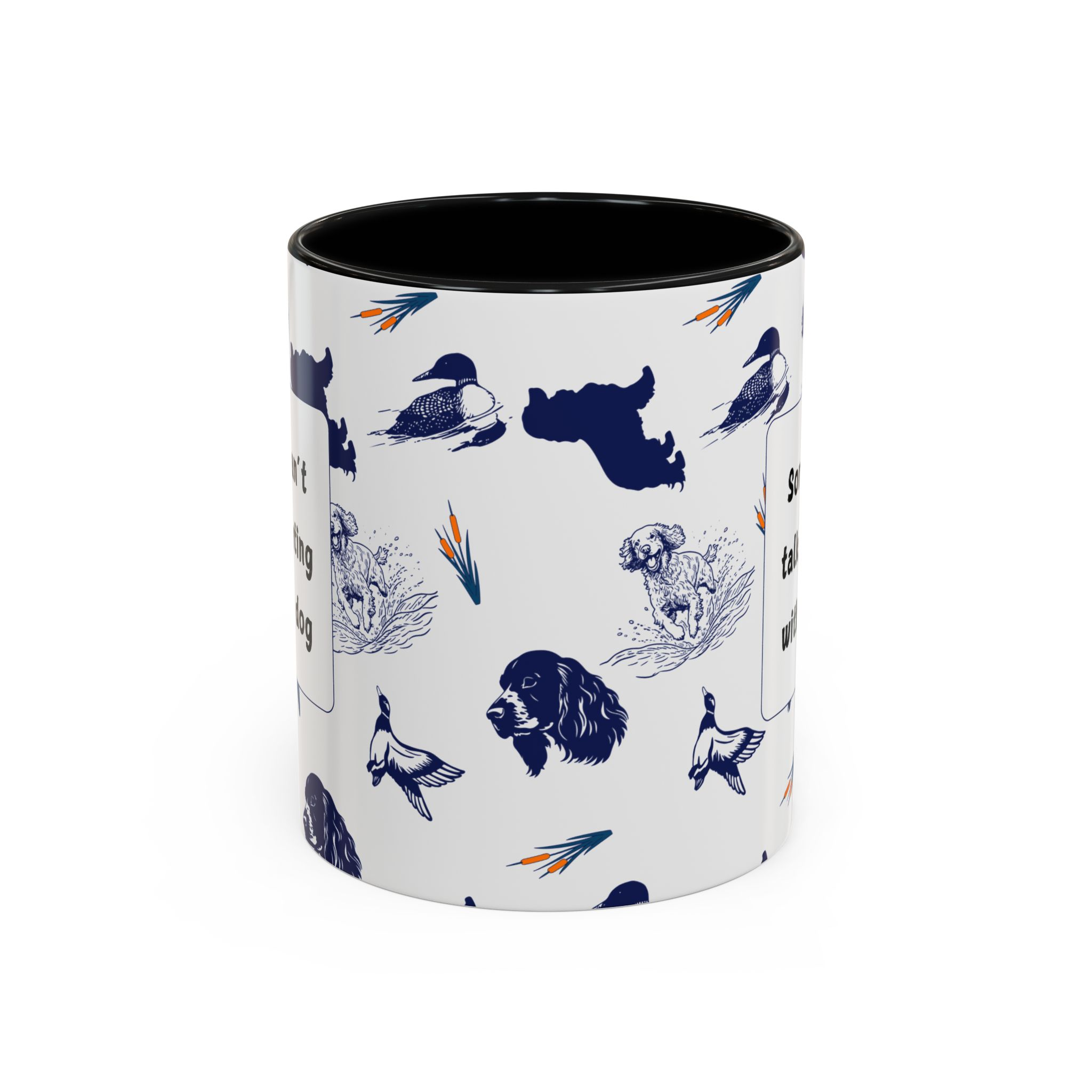 Sorry Can't Talk Coffee Mug | Funny Dog Lover Coffee Mug (11, 15oz) - Image 2