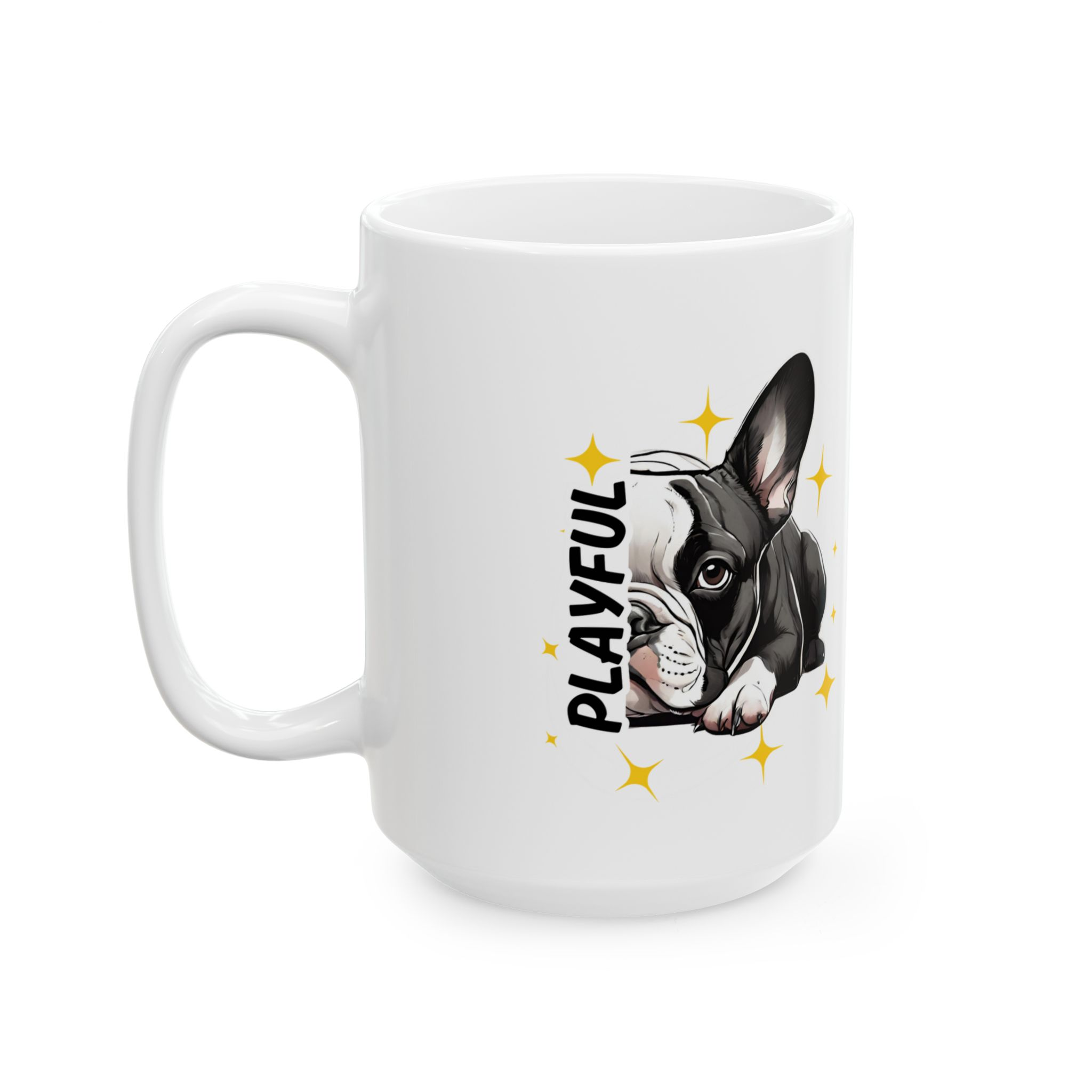 Playful like a Frenchie Coffee Mug, (11oz, 15oz) - Image 7