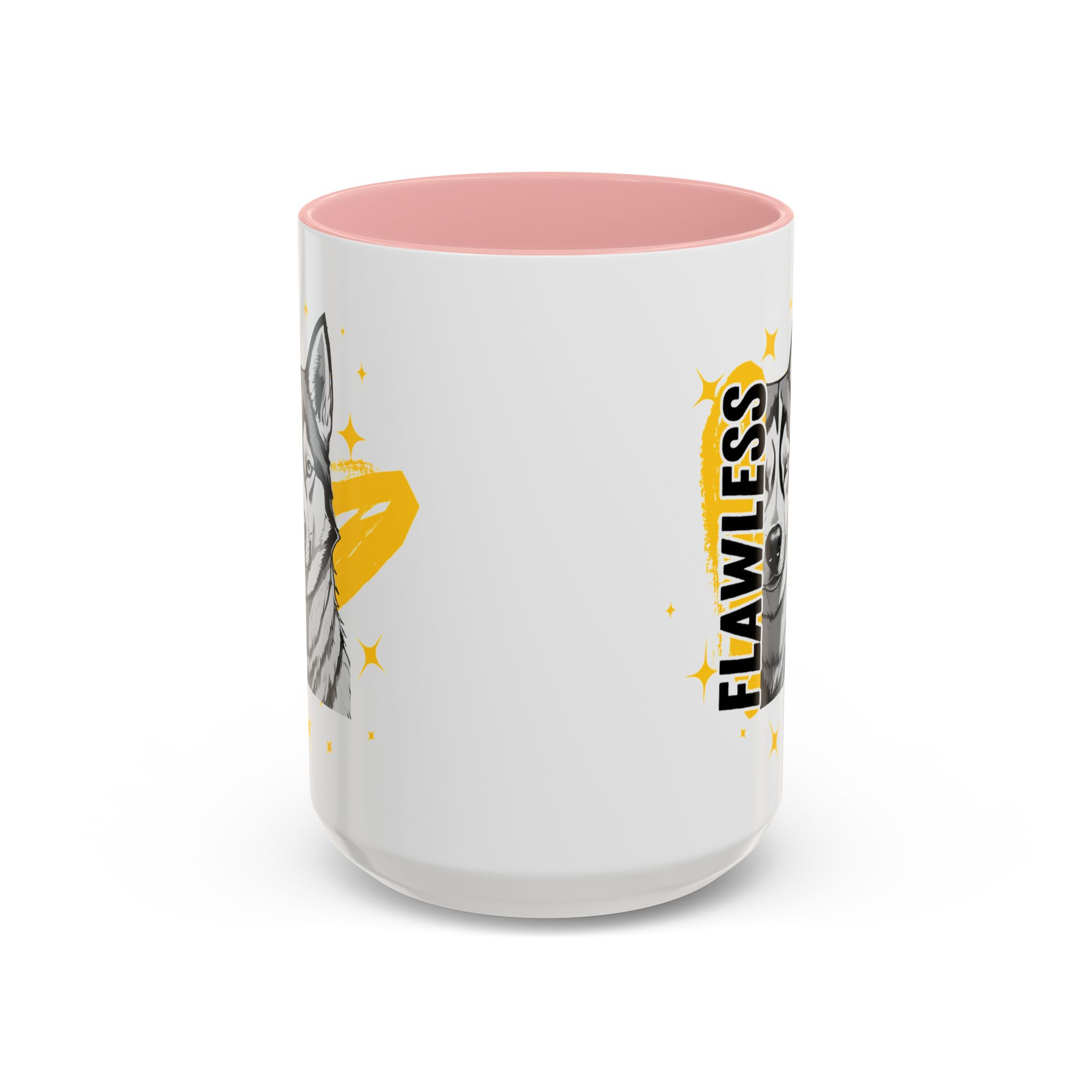 Flawless like a Husky Dog Mug (11, 15oz) v2 - Image 25