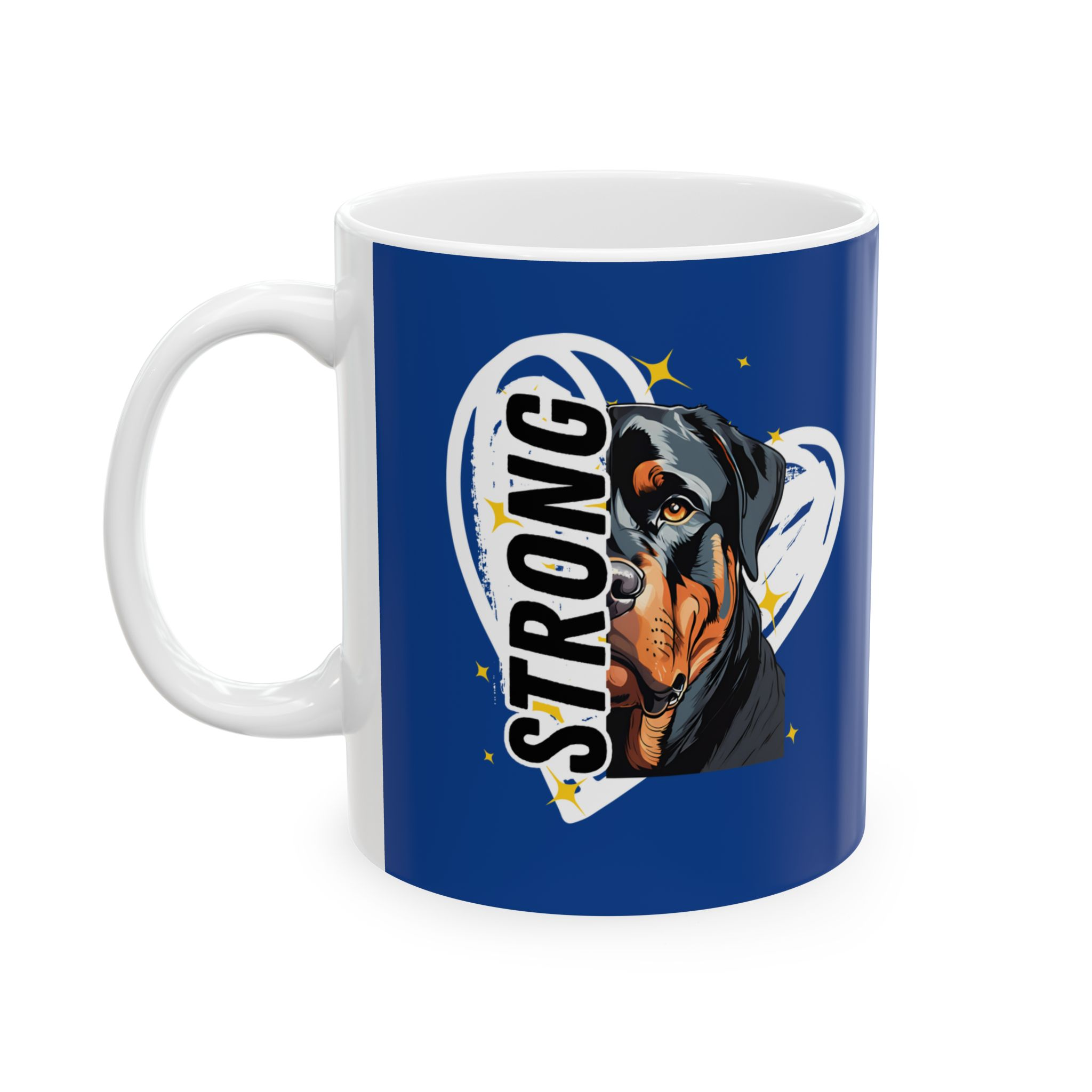 Strong Like a Rottie Mug, (11oz, 15oz)