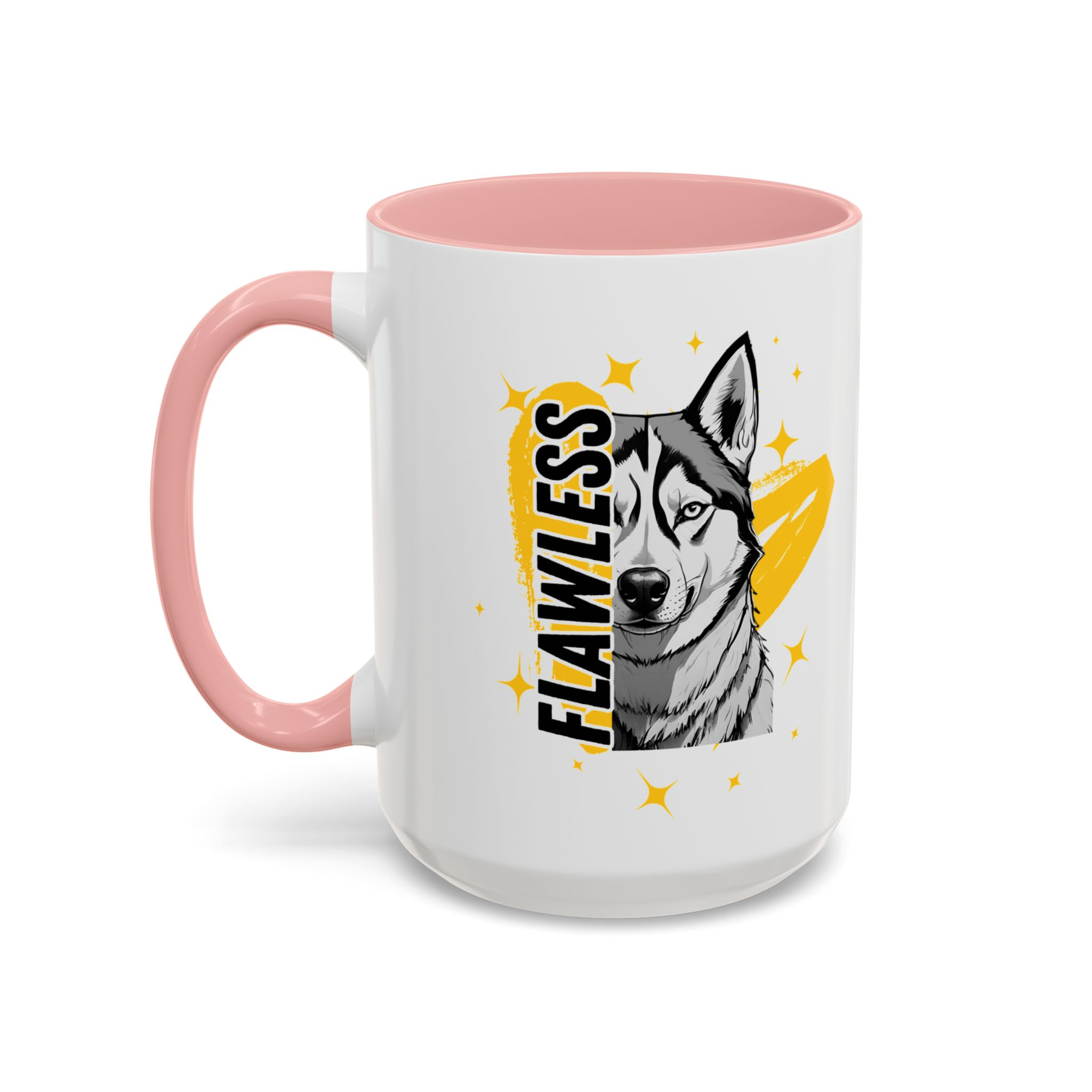 Flawless like a Husky Dog Mug (11, 15oz) v2 - Image 27