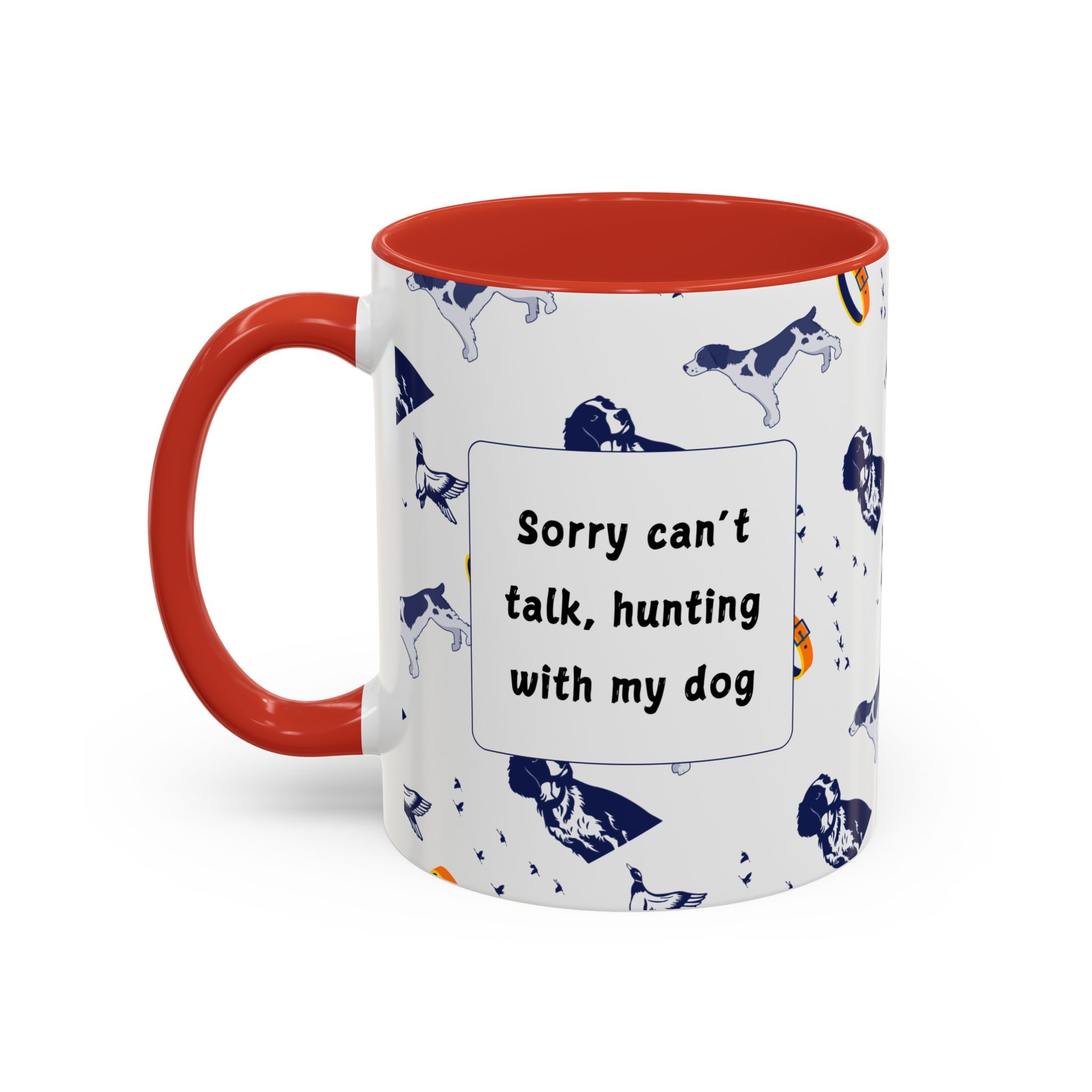 Sorry Can't Talk Coffee Mug | Funny Dog Lover Coffee Mug (11, 15oz) v3 - Image 15