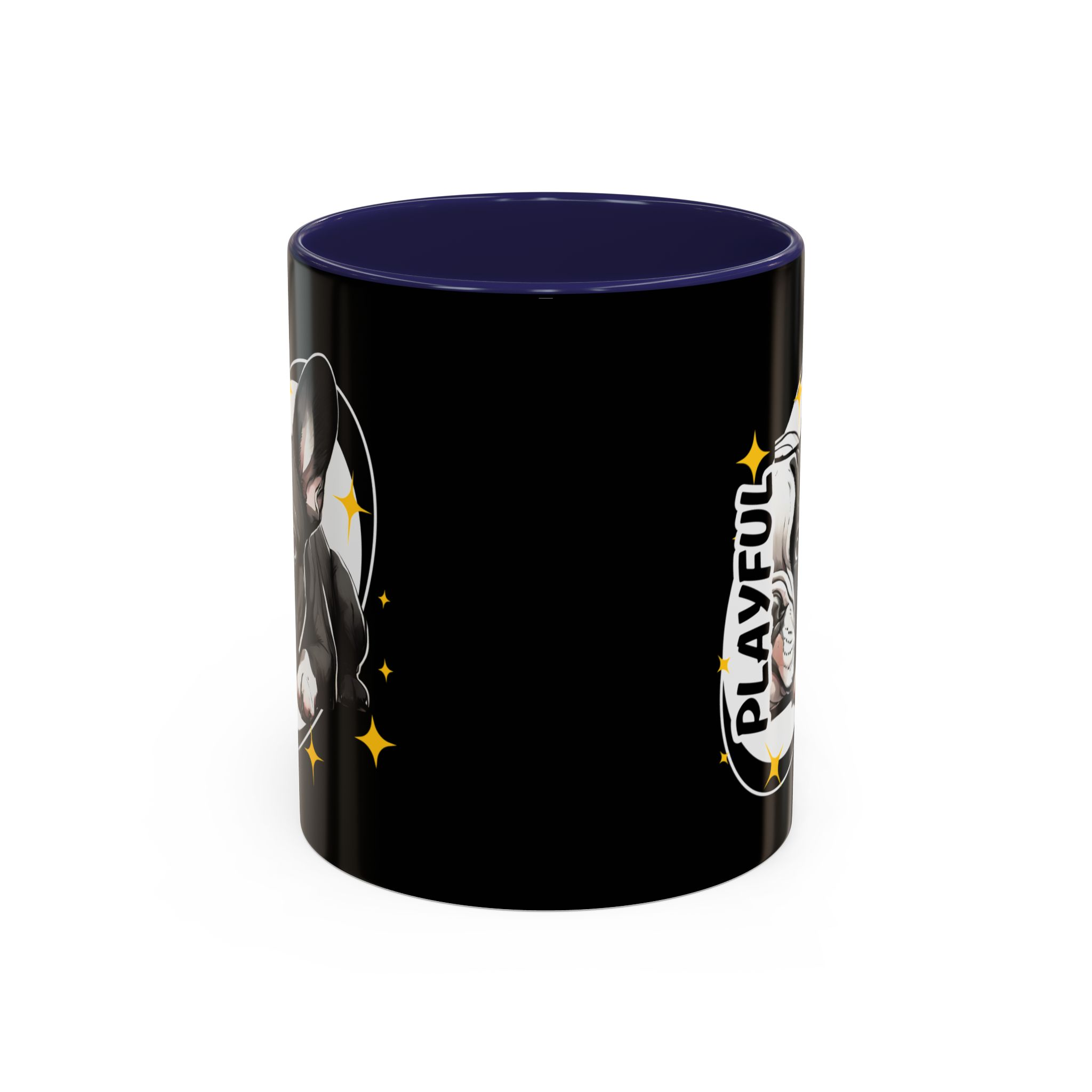 Playful like a Frenchie Mug (11, 15oz) v2 - Image 5