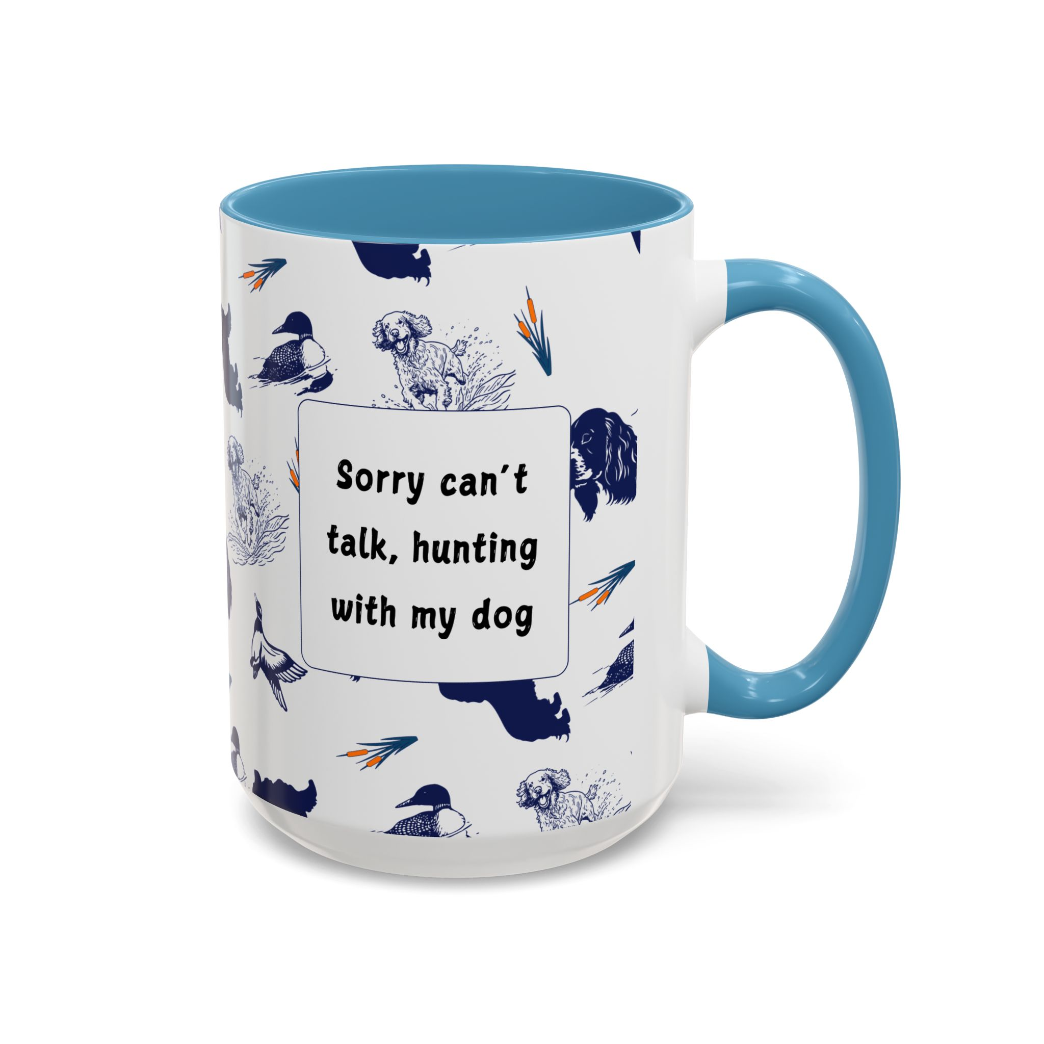 Sorry Can't Talk Coffee Mug | Funny Dog Lover Coffee Mug (11, 15oz) - Image 38
