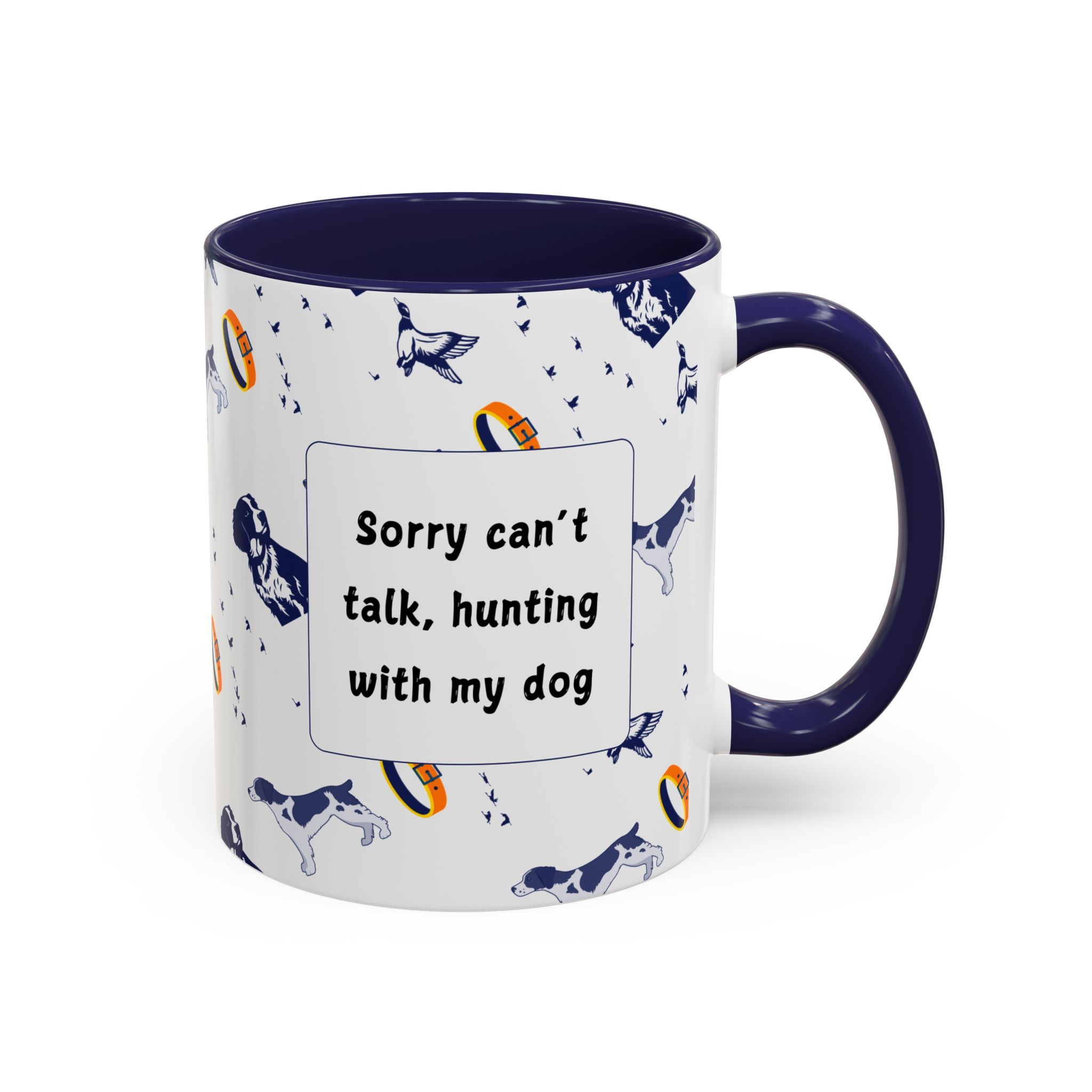 Sorry Can't Talk Coffee Mug | Funny Dog Lover Coffee Mug (11, 15oz) v3 - Image 6