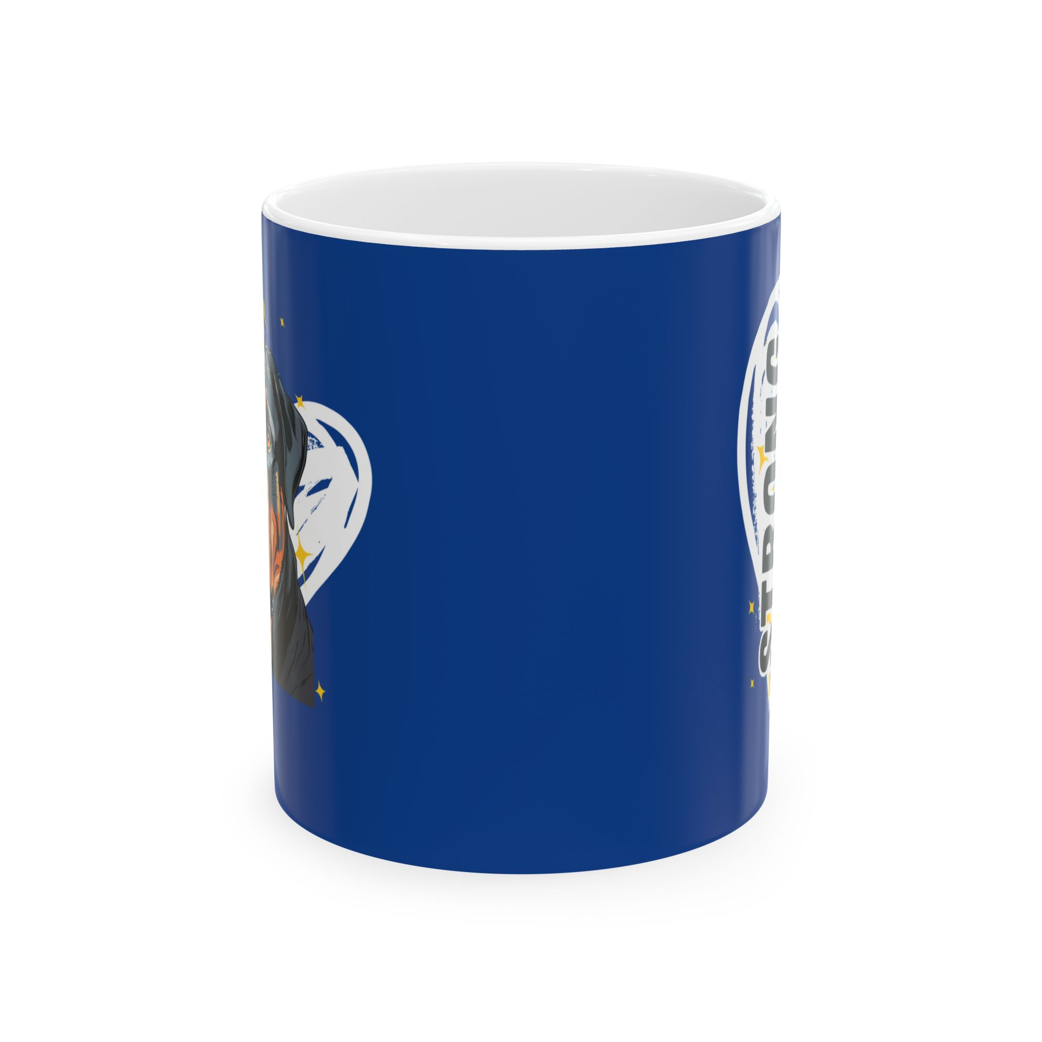 Strong Like a Rottie Mug, (11oz, 15oz) - Image 2