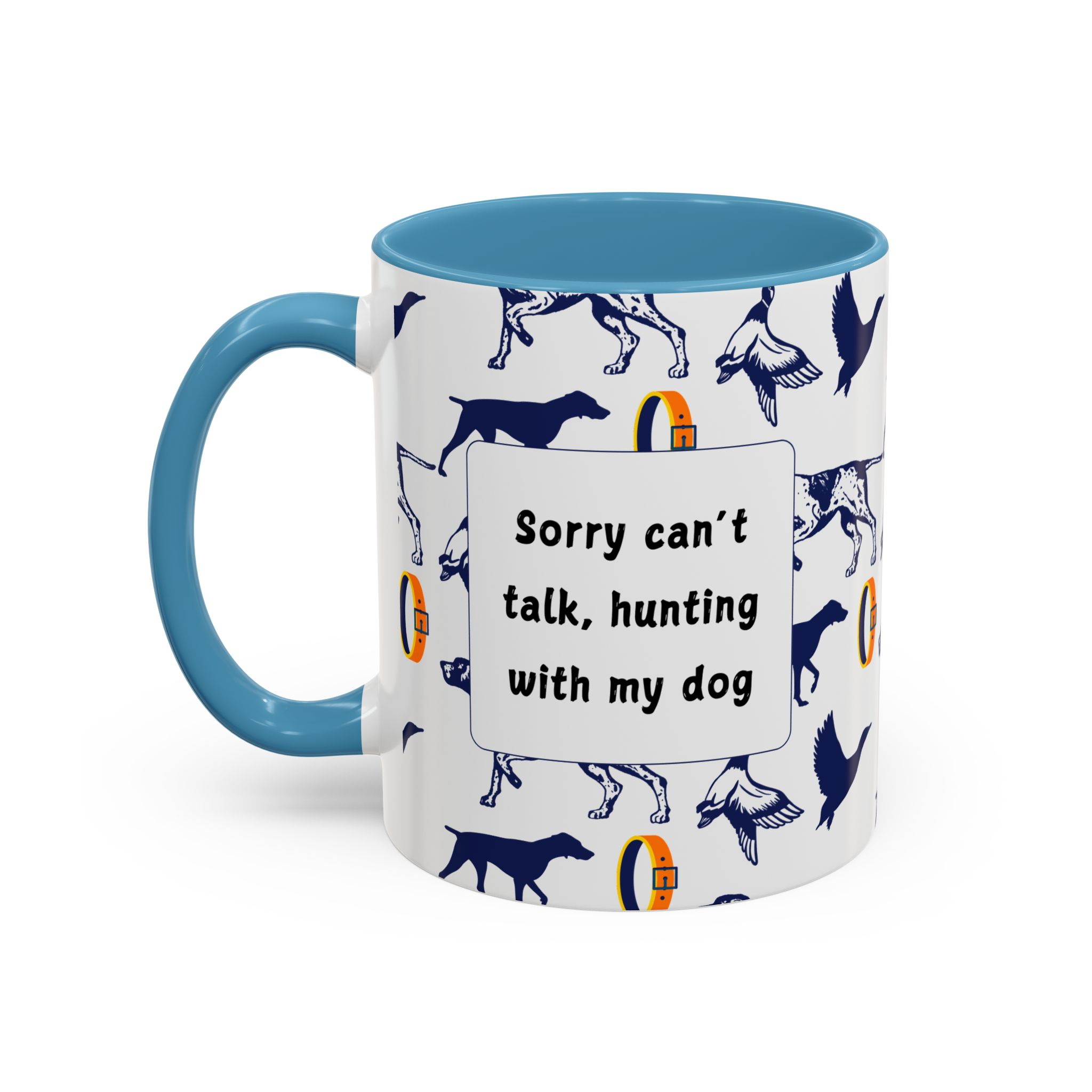 Sorry Can't Talk Coffee Mug | Funny Dog Lover Coffee Mug (11, 15oz) v2 - Image 35