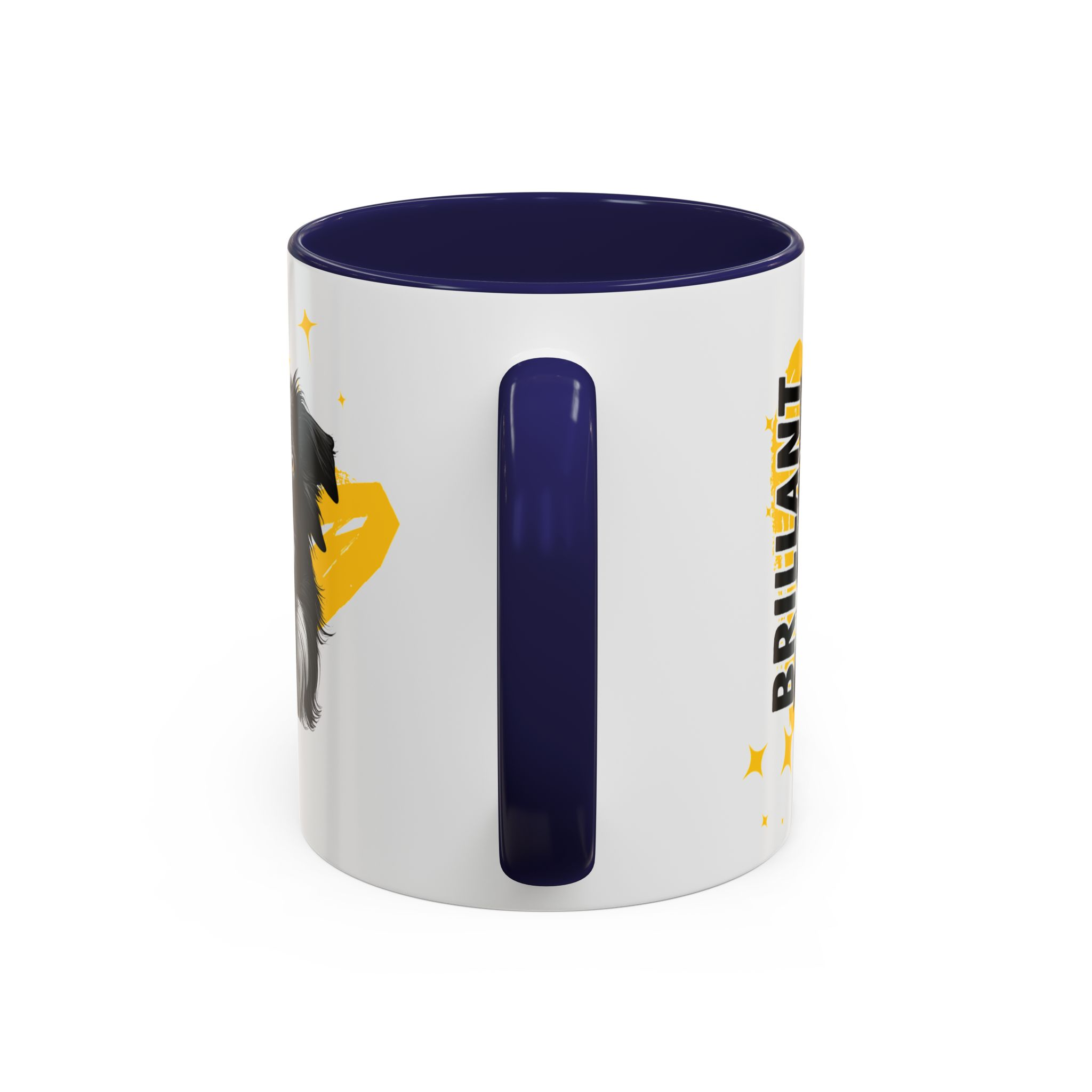 Brilliant Like a Border Collie Mug (11, 15oz) - Image 8