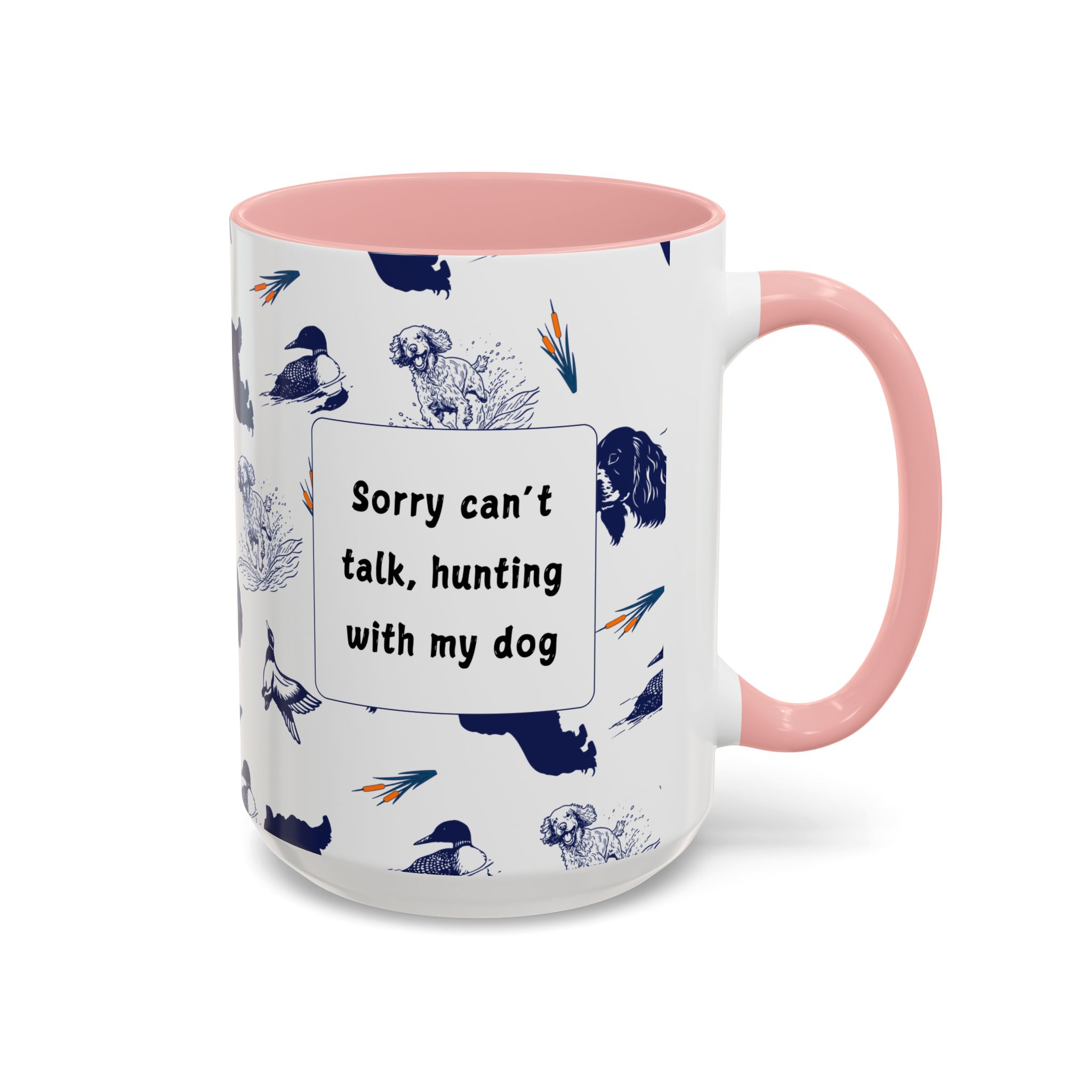 Sorry Can't Talk Coffee Mug | Funny Dog Lover Coffee Mug (11, 15oz) - Image 26