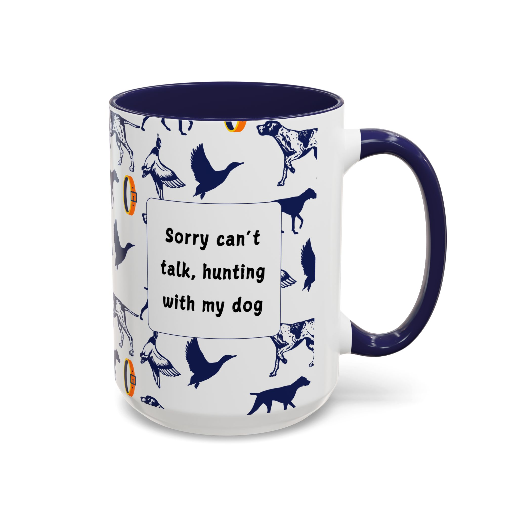 Sorry Can't Talk Coffee Mug | Funny Dog Lover Coffee Mug (11, 15oz) v2 - Image 22