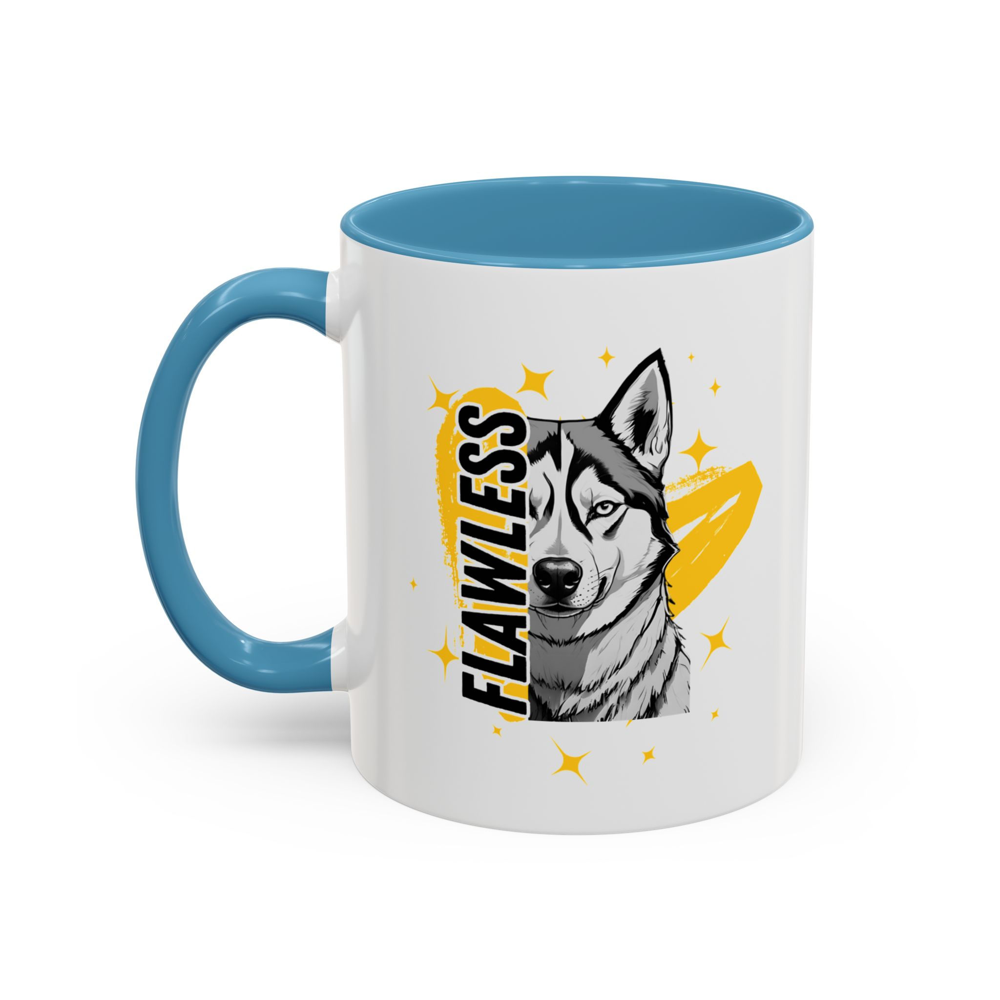 Flawless like a Husky Dog Mug (11, 15oz) v2 - Image 35