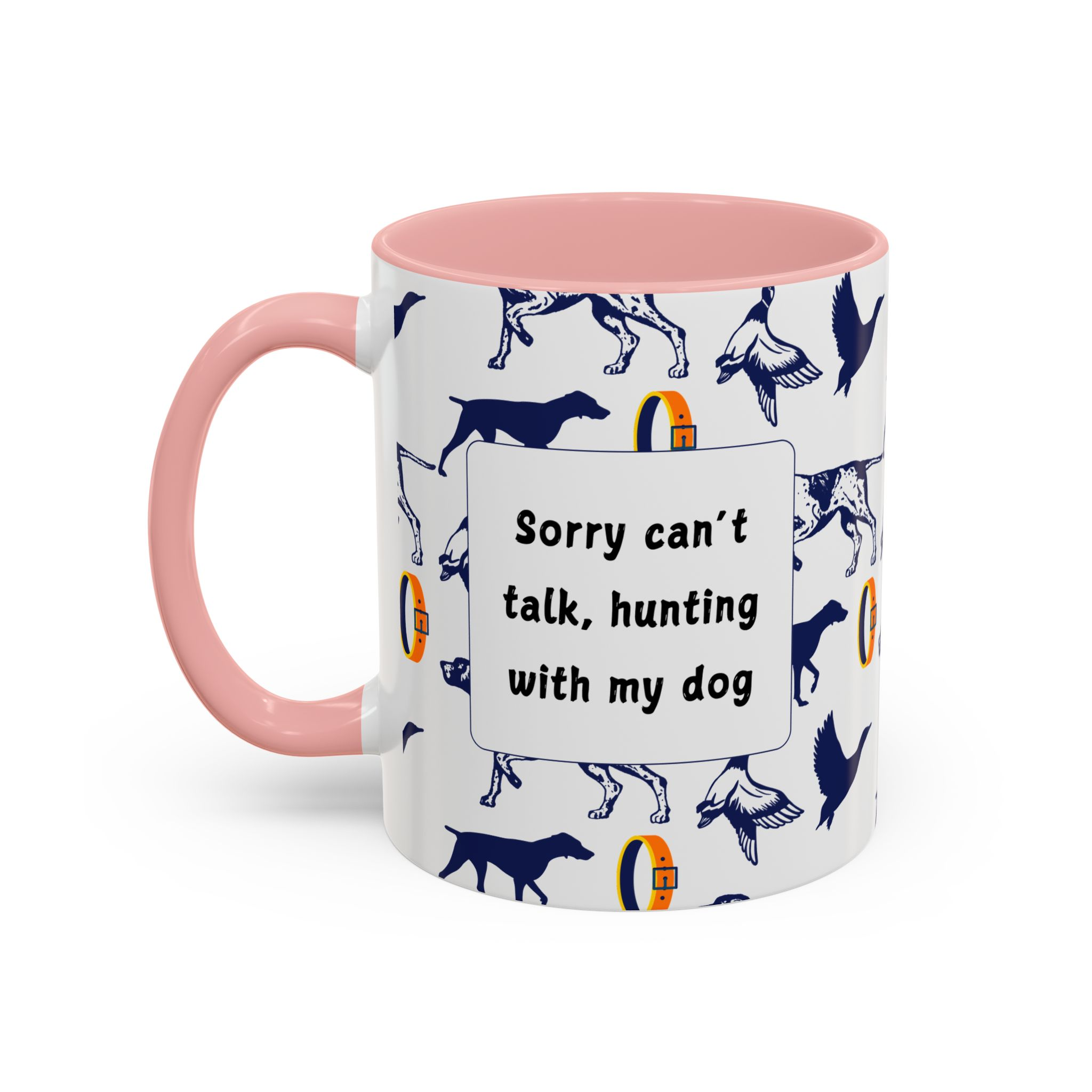 Sorry Can't Talk Coffee Mug | Funny Dog Lover Coffee Mug (11, 15oz) v2 - Image 11