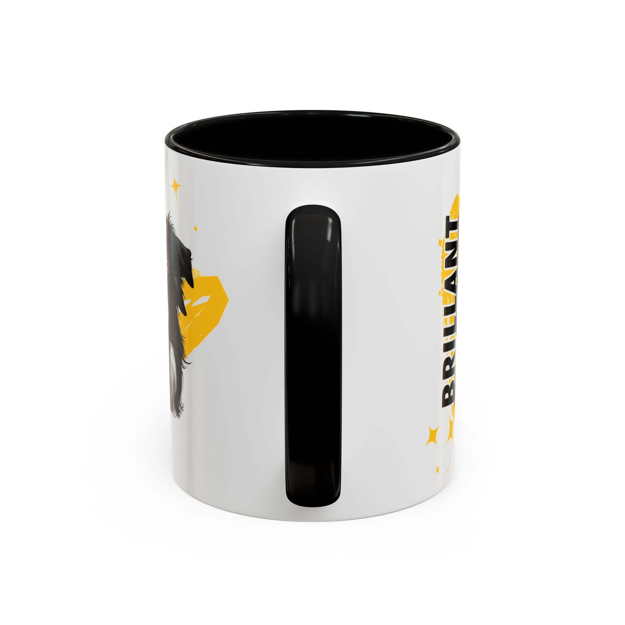 Brilliant Like a Border Collie Mug (11, 15oz) - Image 4
